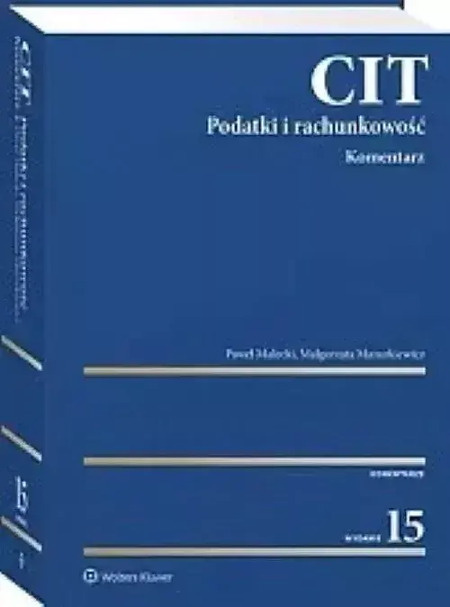 CIT Komentarz Podatki i rachunkowość w.15