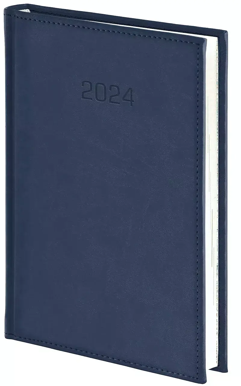 Kalendarz 2024 vivella b5 tygodniowy z notesem granat