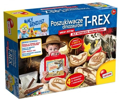 Mały geniusz Poszukiwacze dinozaurów T-REX
