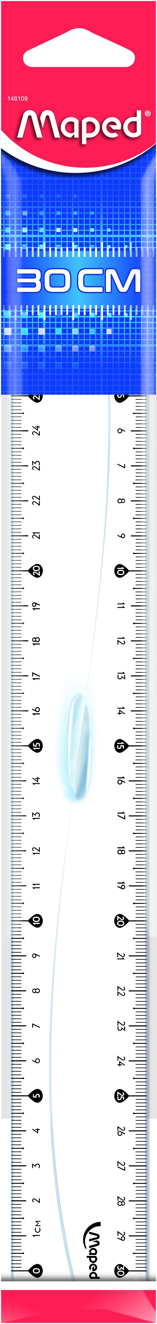 Linijka Maped Classic z uchwytem 30 Cm
