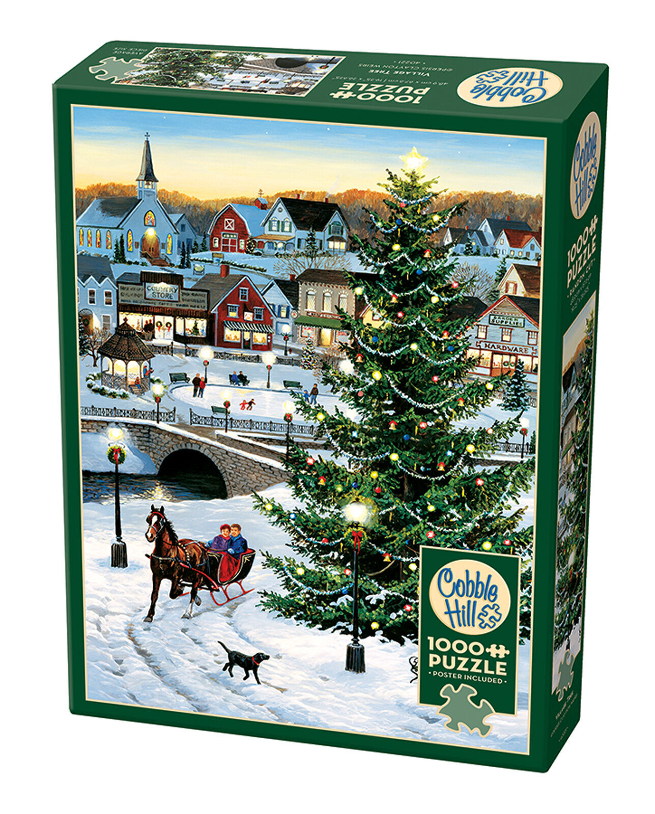 Puzzle 1000 Świąteczna panorama 112638
