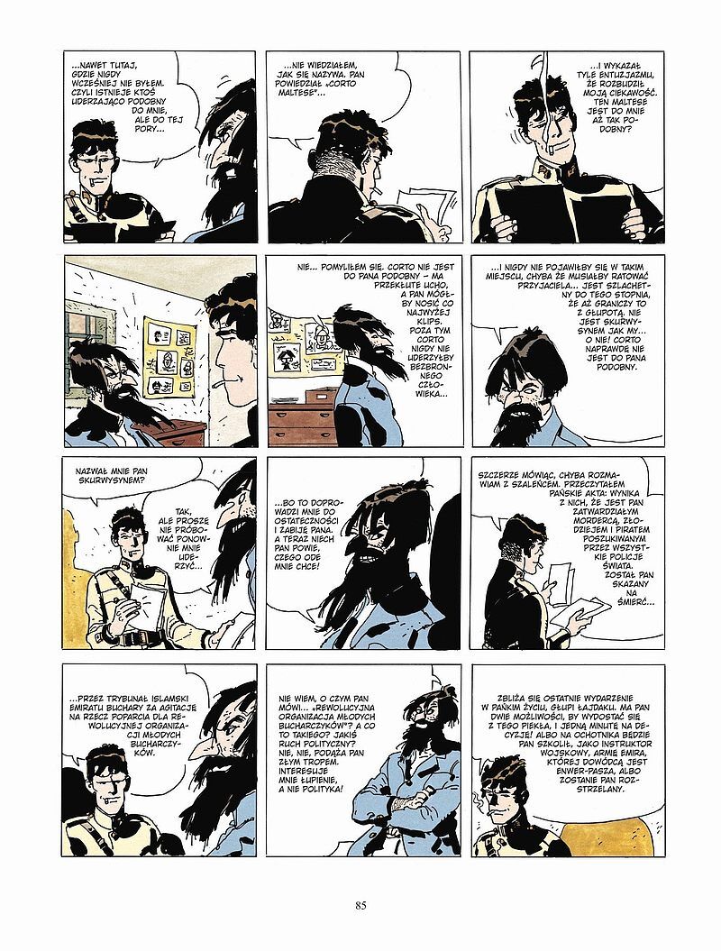Corto Maltese - 08 - Złoty dom w Samarkandzie (wyd. II)
