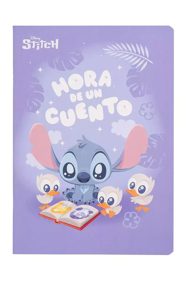 Paczka zeszyt a5 60 k. Kratka disney fashion wzór 4 stitch 6 szt