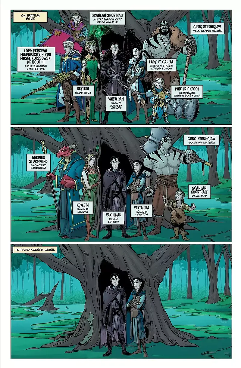 Critical Role: Vox Machina Początek tom 1