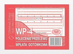 Polecenie przelewu WP-4