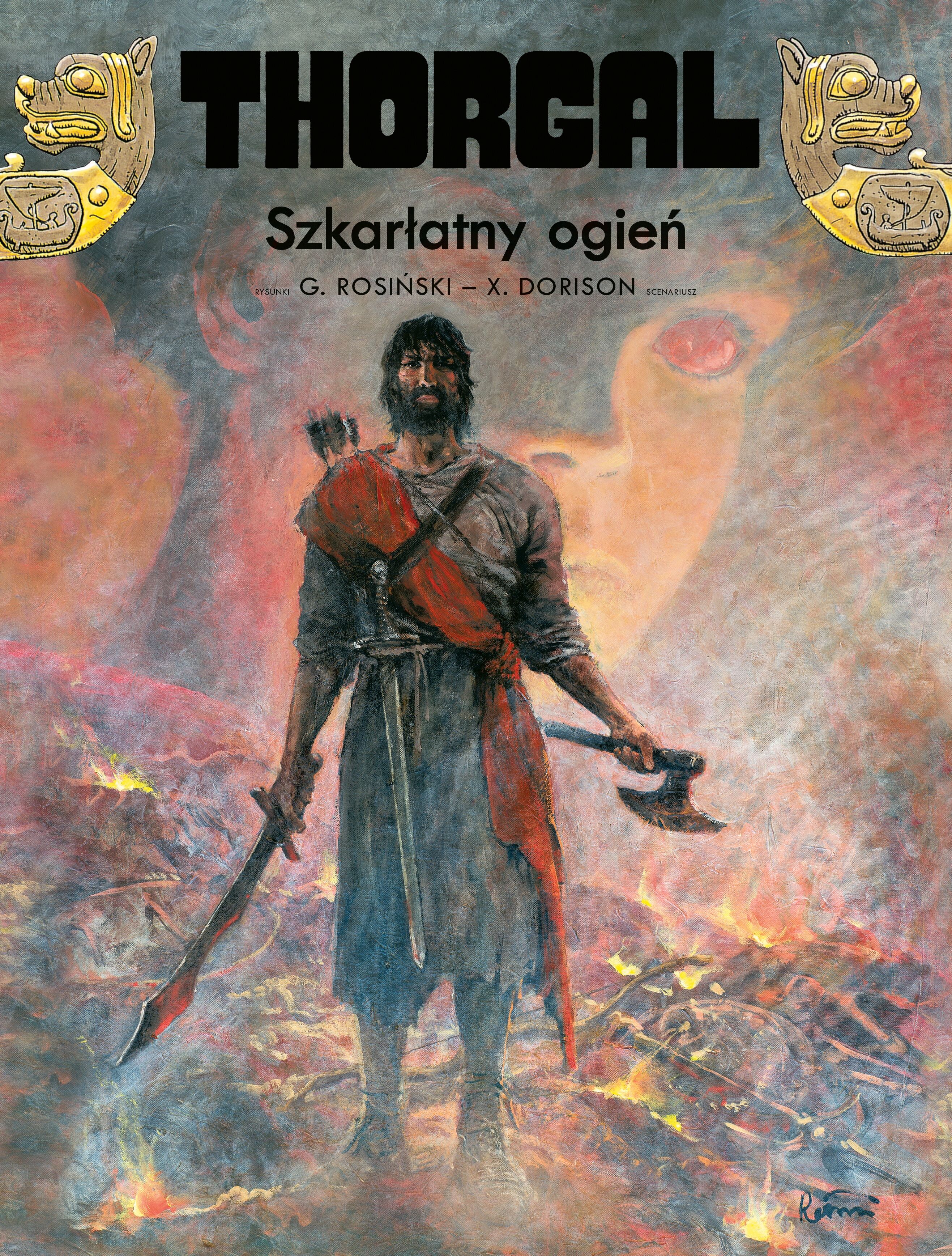Thorgal - 35 - Szkarłatny ogień (twarda oprawa, wydanie 2025).