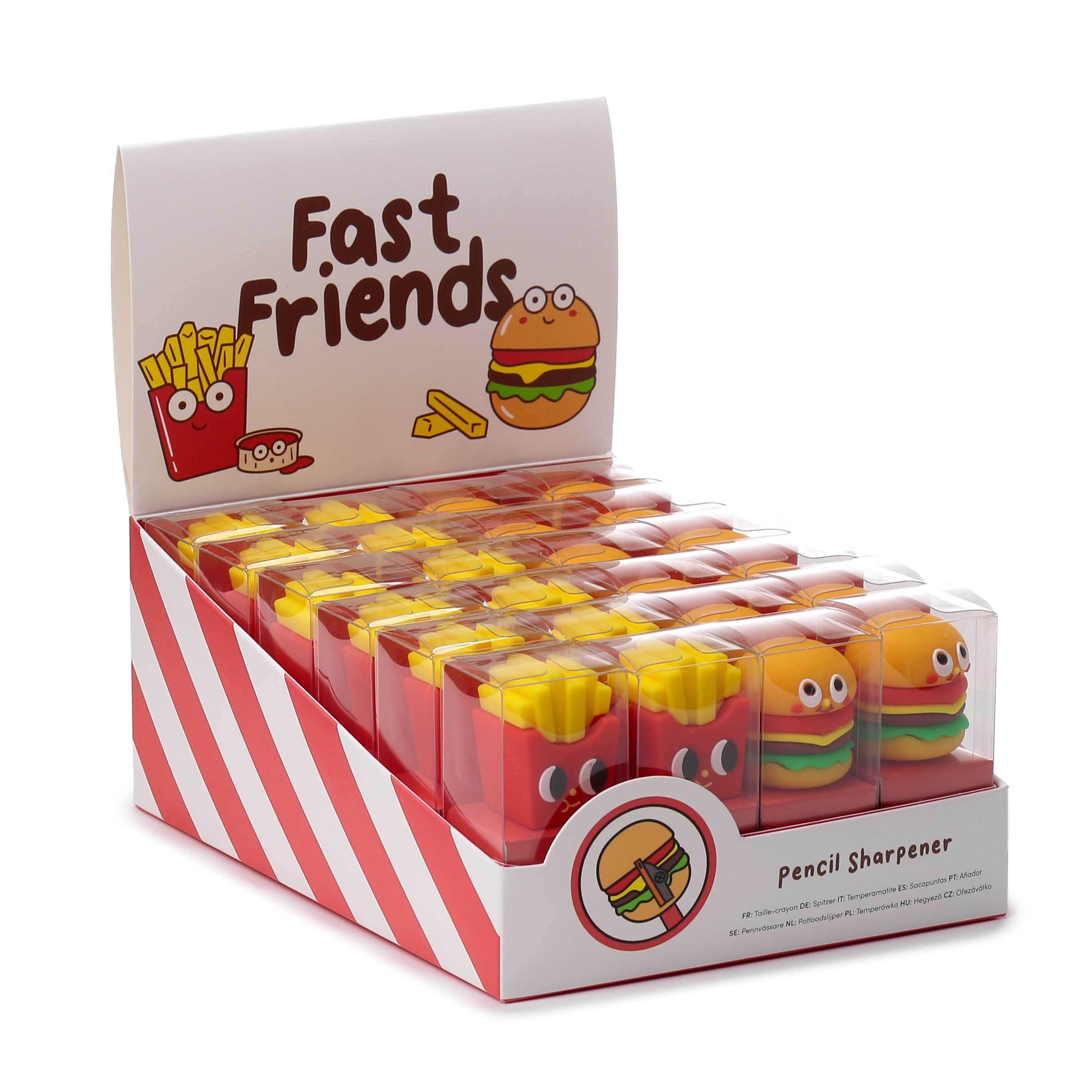 Temperówka Fast Food 1 szt.mix STA330