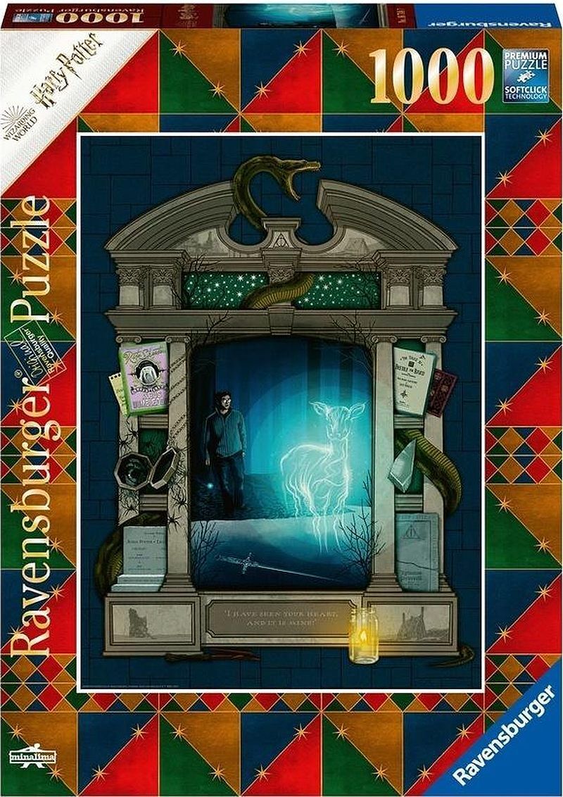 Puzzle 2d 1000 kolekcja harry potter 3 16748