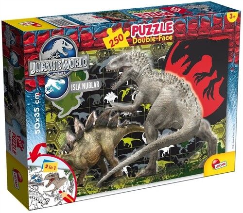 Puzzle dwustronne Jurassic World 250
