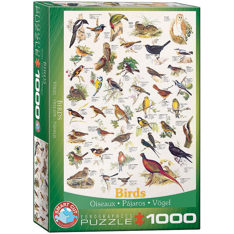 Puzzle 1000 ptaki 6000-1259