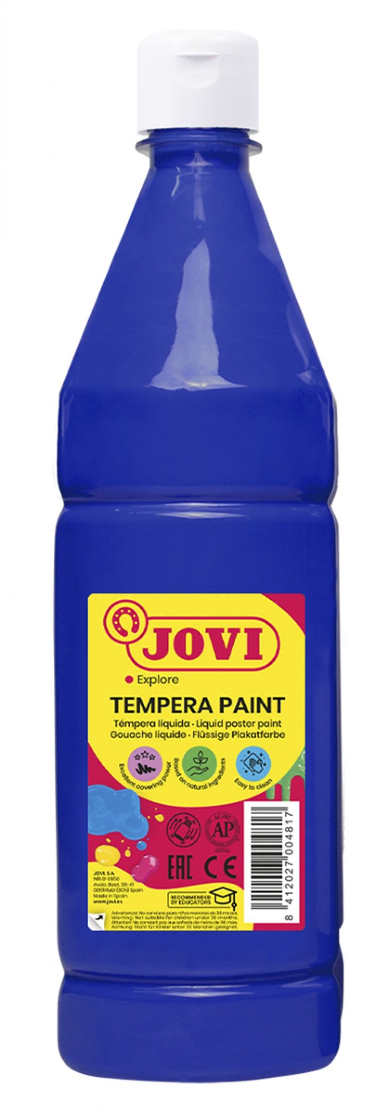 Farba plakatowa JOVI 1000ml granatowa