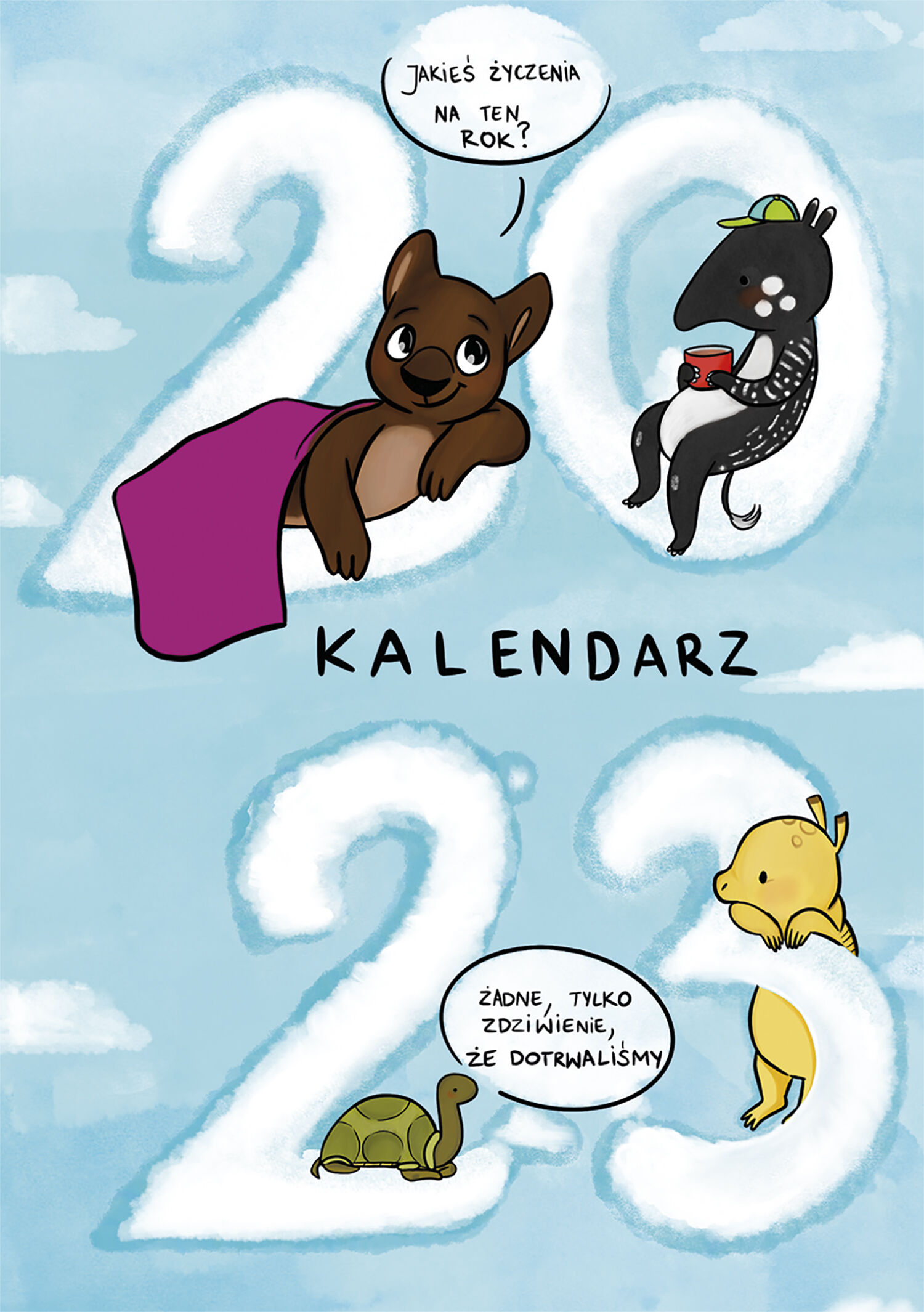 Kalendarz 2023 Torbacz Wombat