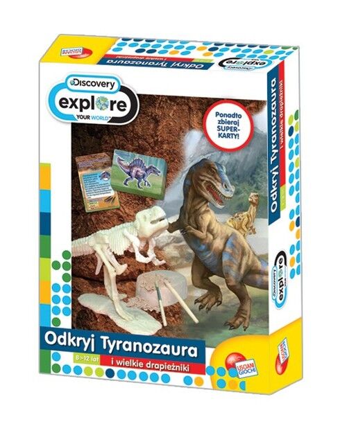 Odkryj Tyranozaura i wielkie drapieżniki