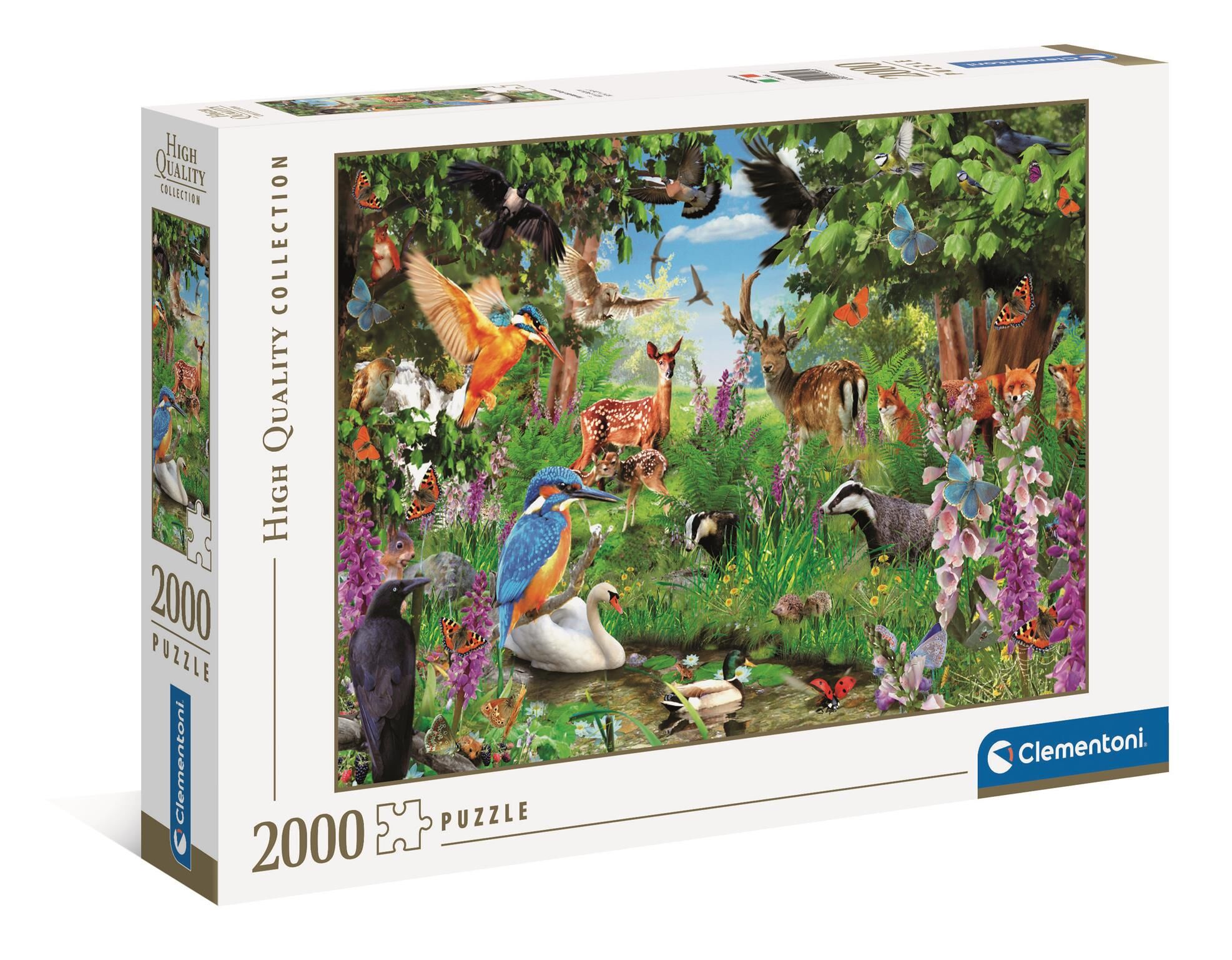 Puzzle 2000 HQ Fantastyczny las 32566