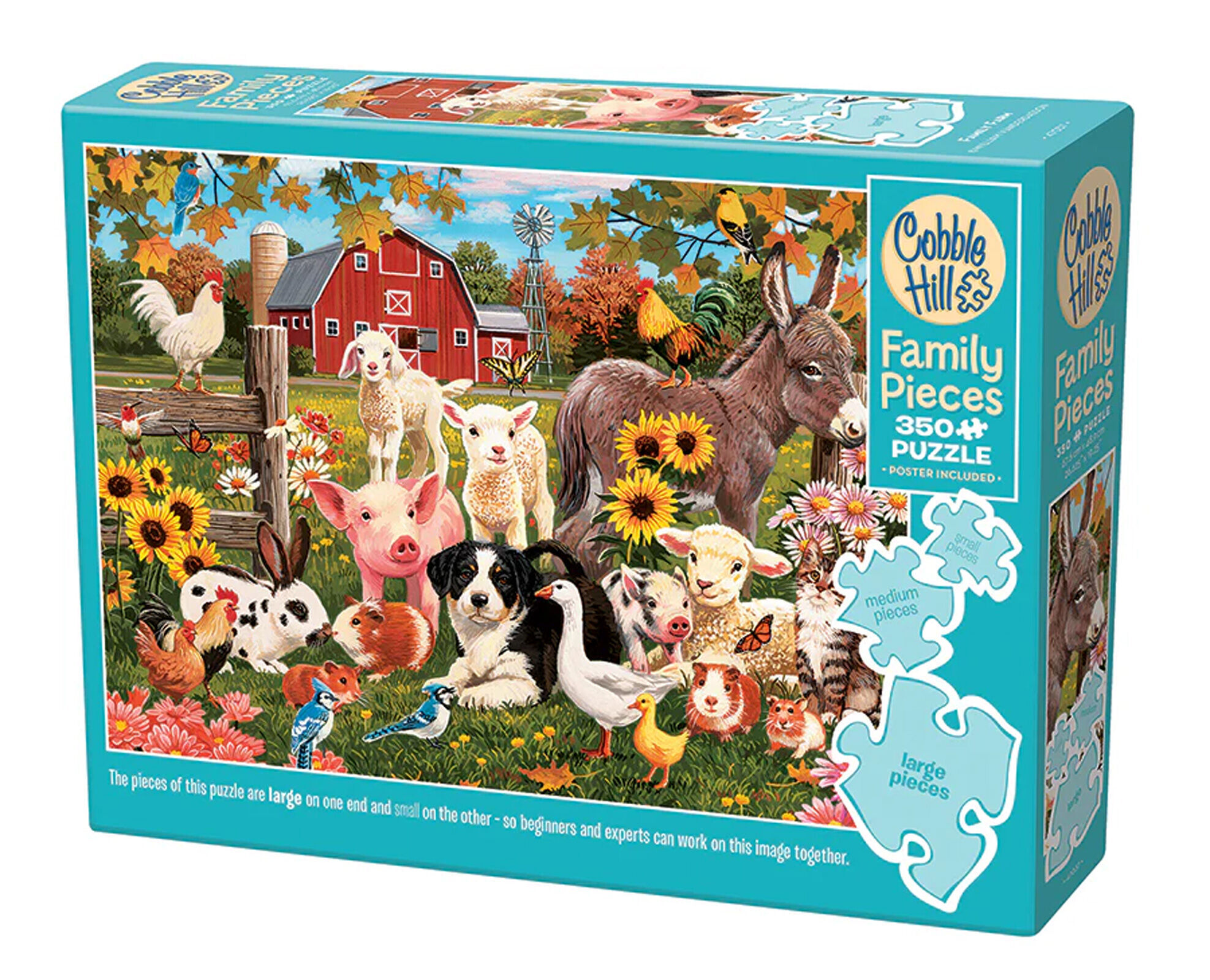 Puzzle 350 Zwierzęta z farmy 113630