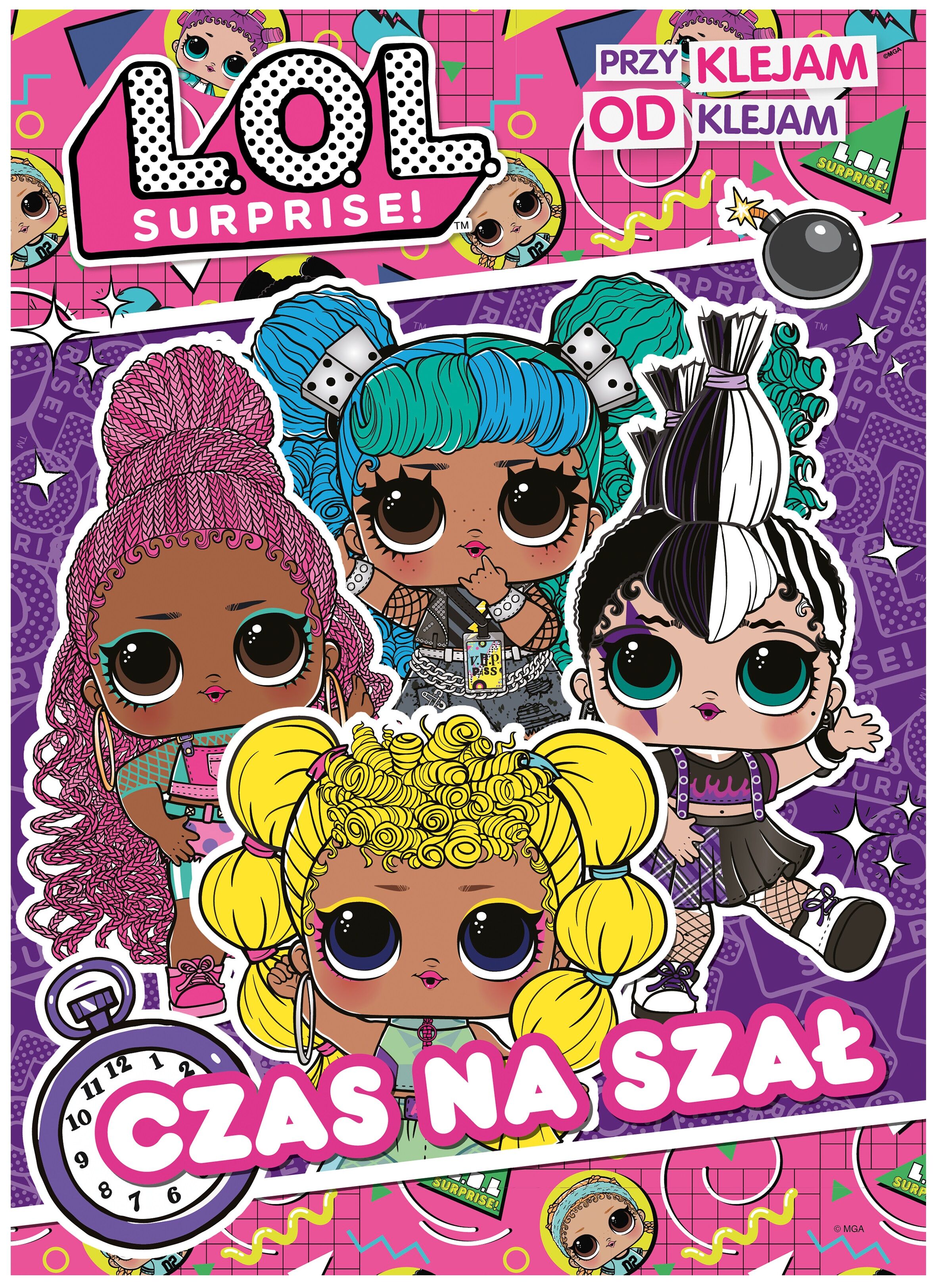 L.O.L. Surprise! Przyklejam Odklejam. Czas na szał.