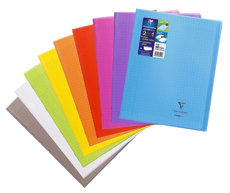 Zeszyt a4 48k linia koverbook pp 1 sztuka mix kolorów