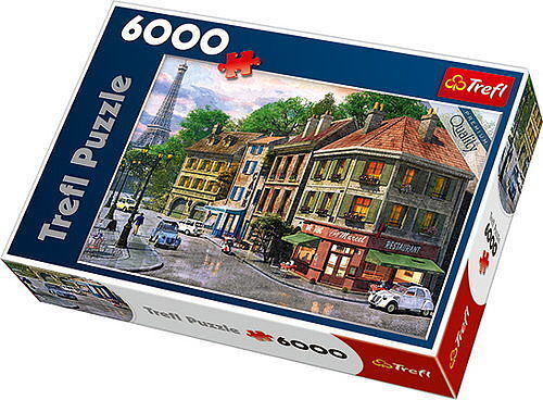 Uliczka Paryża - Puzzle 6000 el.