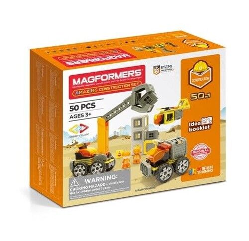 Magformers Amazing Construction Set Zestaw konstrukcyjny 50 elementów