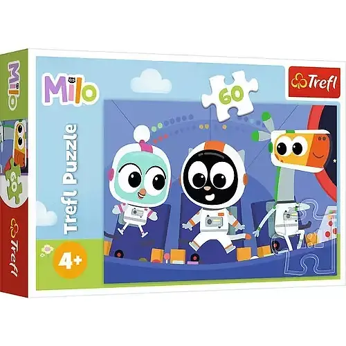 Puzzle 60 Czas poznać Milo