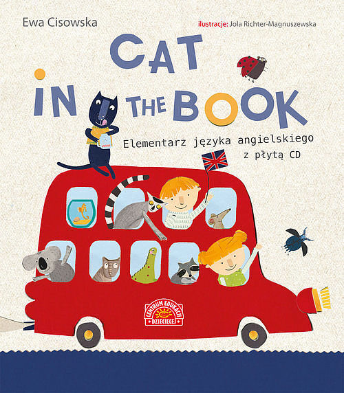 Cat in the Book Elementarz języka angielskiego