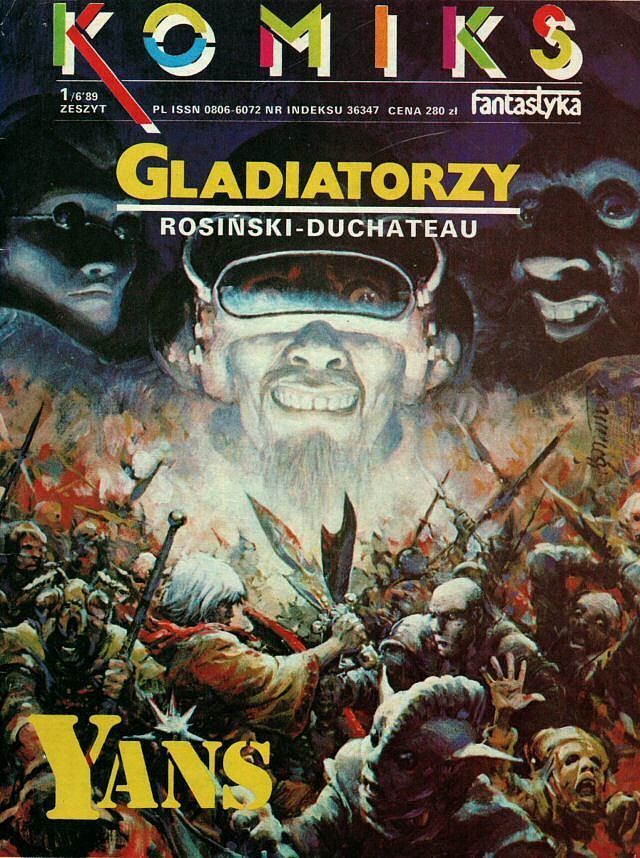 Komiks-Fantastyka - 6 - (1/1989) Yans: Gladiatorzy