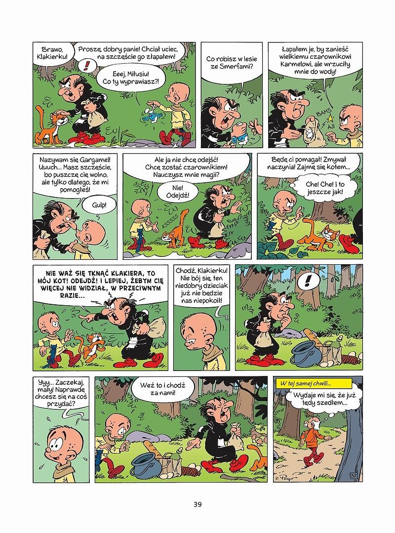 Smerfy - 25 - Dzieciak u Smerfów