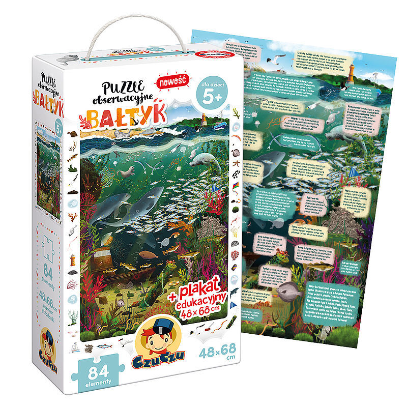 CzuCzu Puzzle obserwacyjne Bałtyk