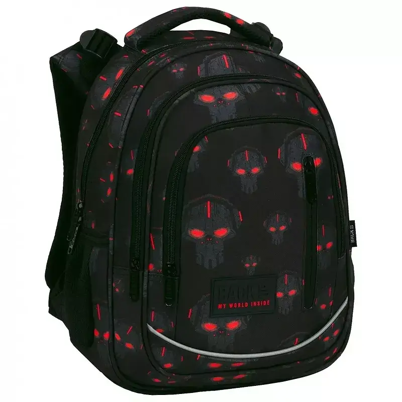 Plecak 3-komorowy backup roboty red plb6r45