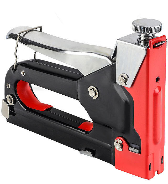 Zszywacz tapicerski taker czerwony grand gr-t01