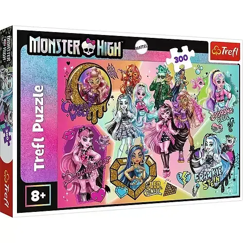 Puzzle 300 Monster High Zombie górą!