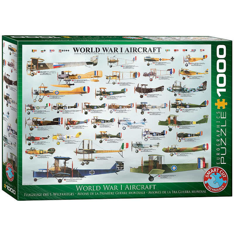 Puzzle 1000 world war i aircraft 6000-0087
