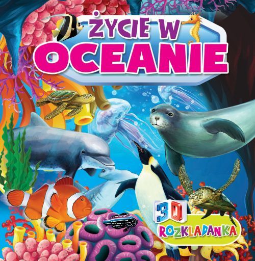 Życie w oceanach rozkładanki 3d