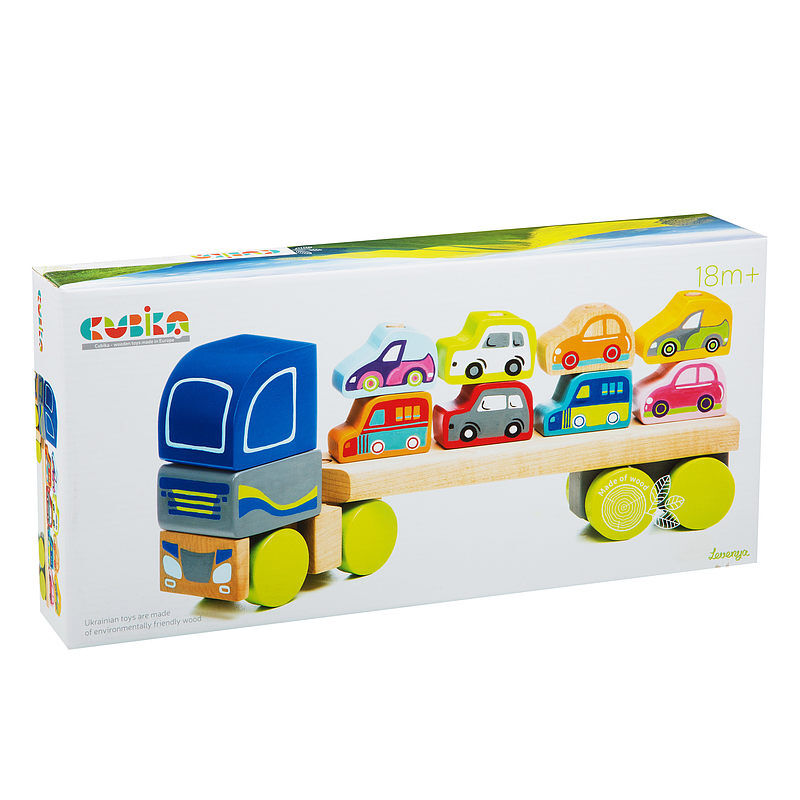 Sorter tir z samochodzikami cubika 13418