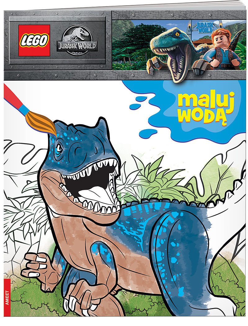Lego jurassic world maluj wodą mw-6201