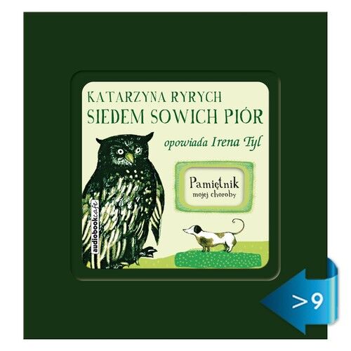 Siedem sowich piór (audiobook CD)