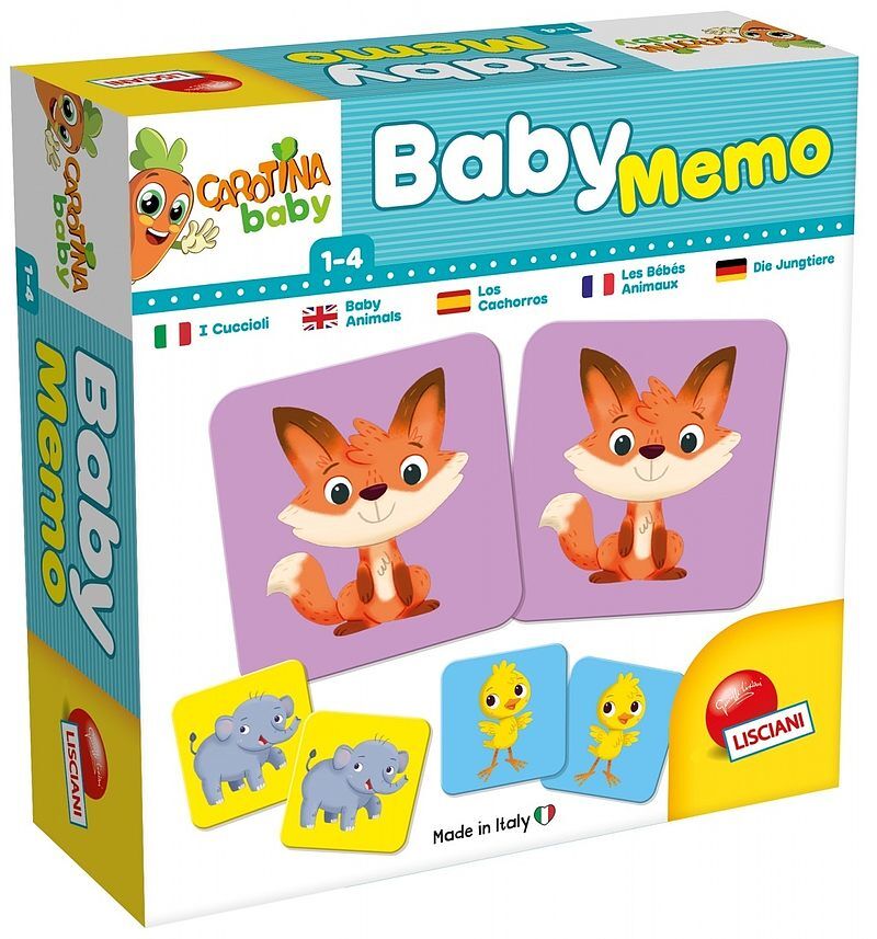 Carotina Baby Memo Zwierzęta