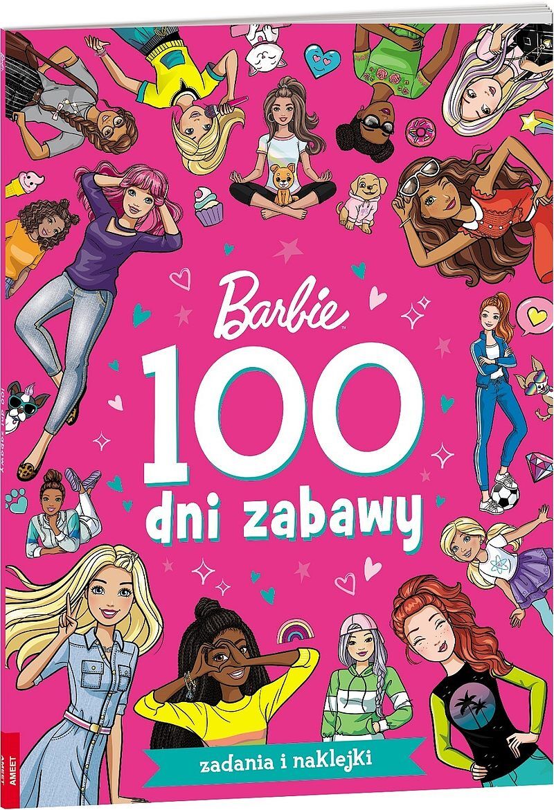 Mattel barbie 100 dni zabawy sto-1101