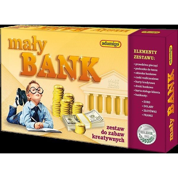Mały bank Zestaw do zabaw kreatywnych