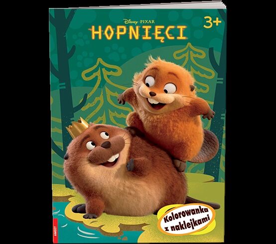 Disney Hopnięci Kolorowanka z naklejkami NA-9146