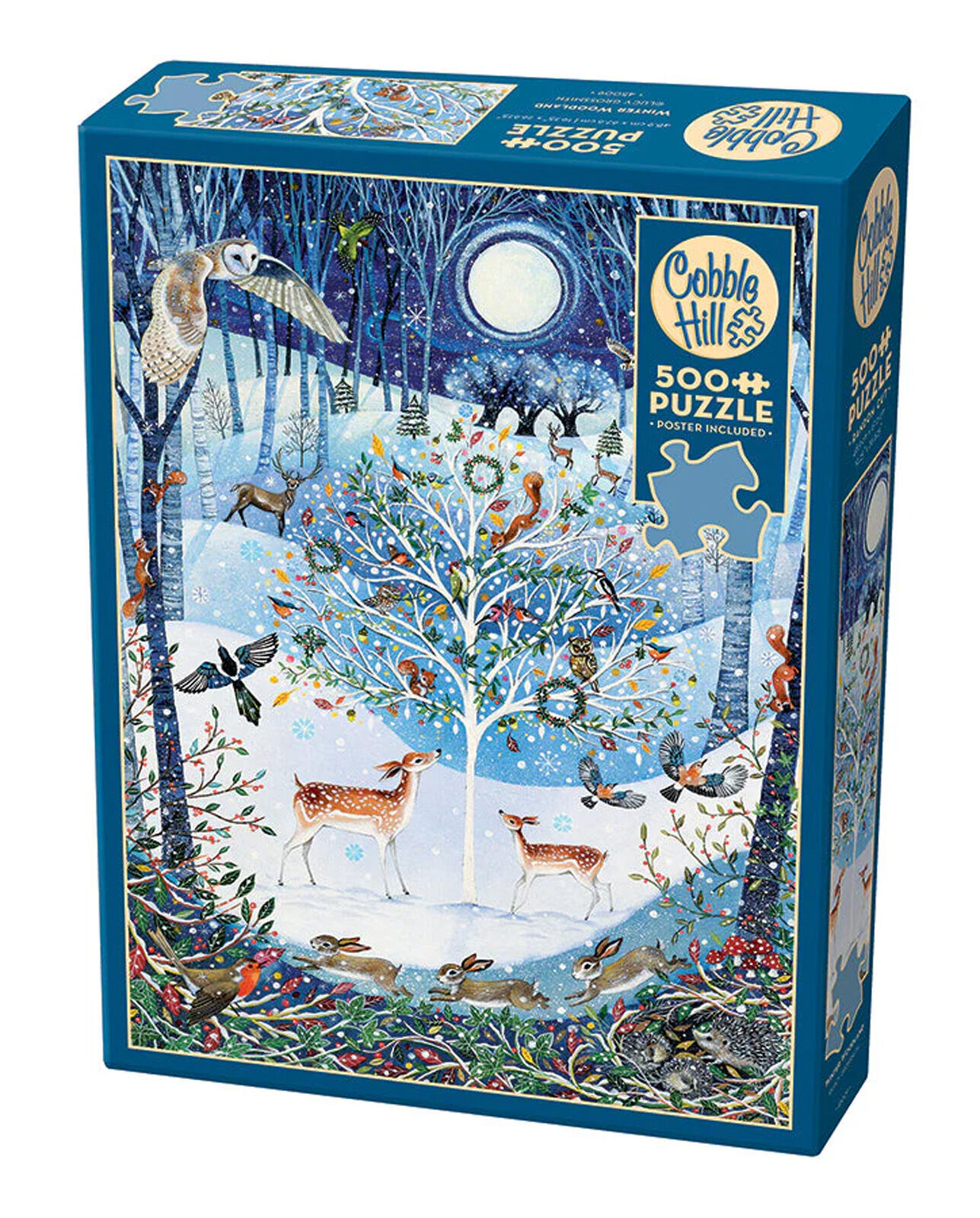 Puzzle 500 Zimowy las 113625