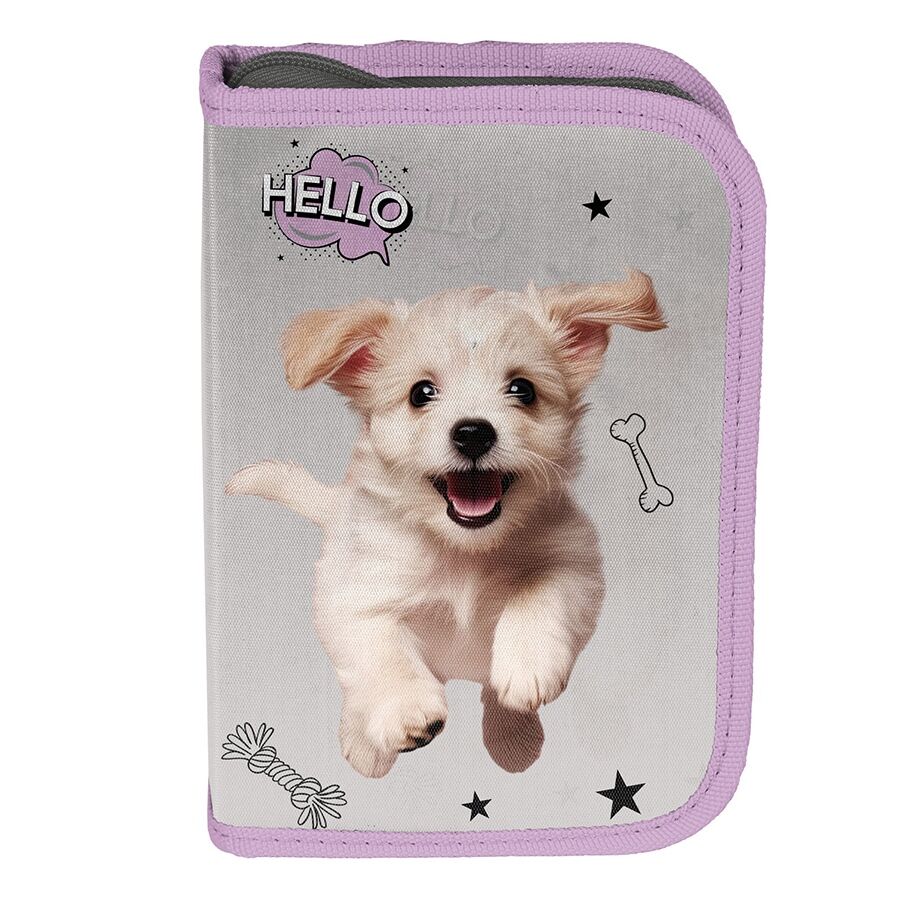 Piórnik z wyposażeniem Hello Puppie PP26SZ-P001BW