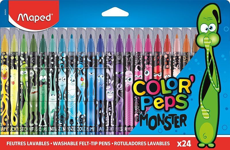 Flamastry maped colorpeps monster 24 kolory