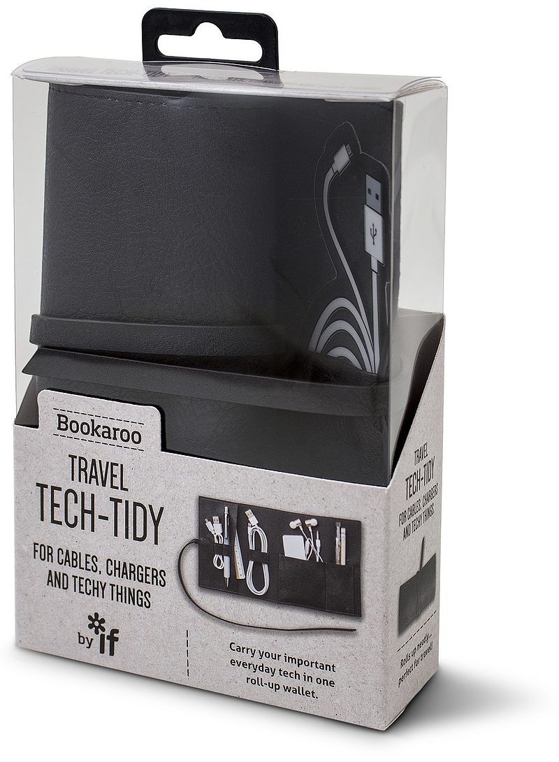 Bookaroo travel tech-tidy - organizer podróżny - czarny