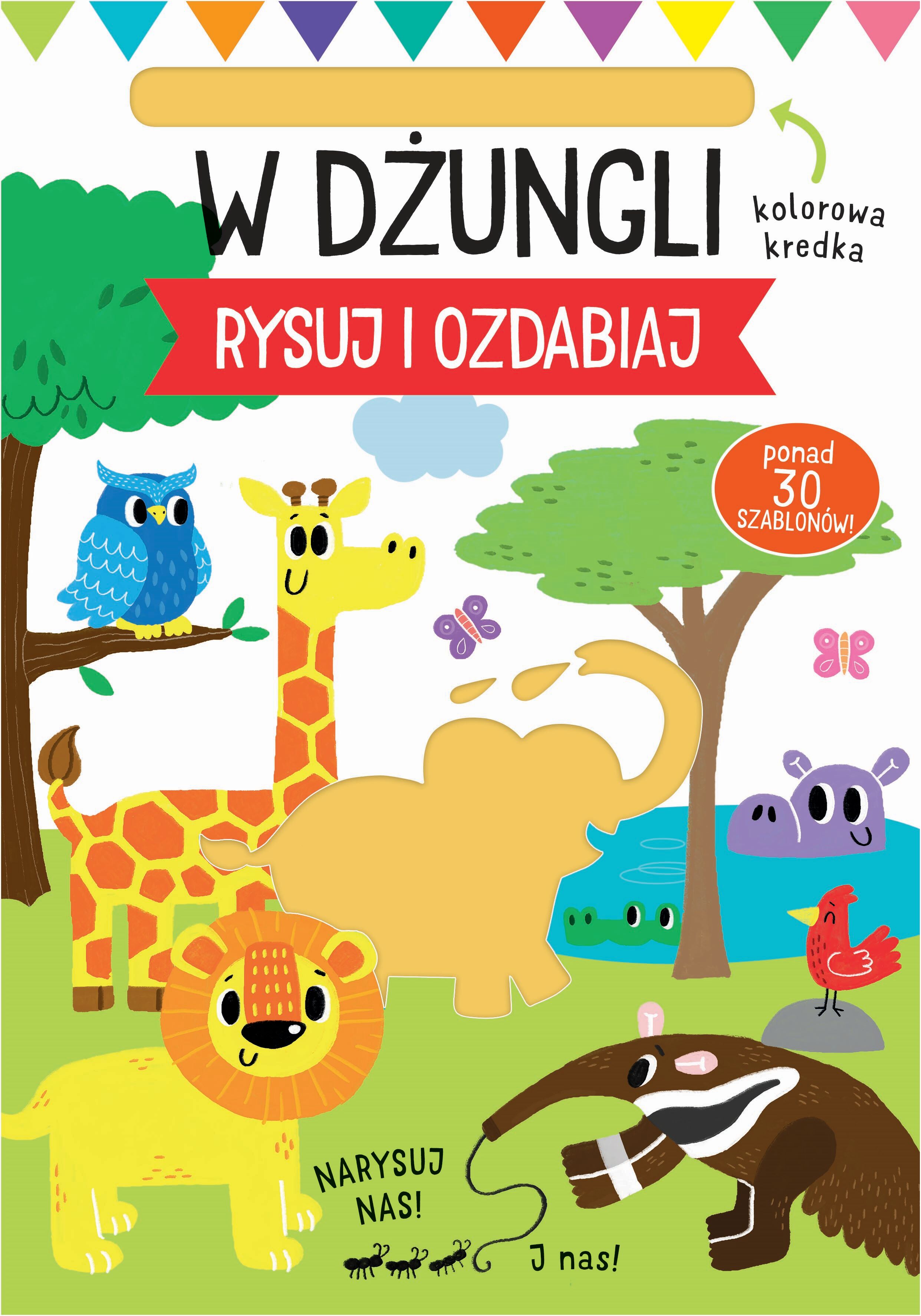 W dżungli rysuj i ozdabiaj