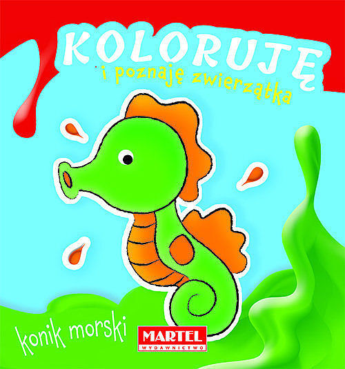 Koloruję i poznaję zwierzątka konik morski