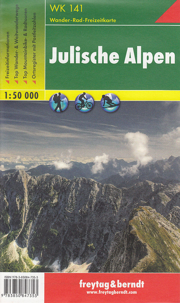 Alpy julijskie mapa 1:50 000