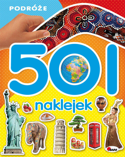 501 naklejek podróż