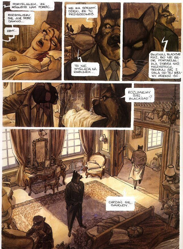 Blacksad - 1 - Pośród cieni