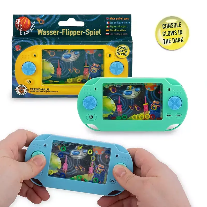 Gra wodna flipper space adventure świecący w ciemności 1 szt. Mix